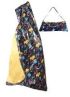 Blue Zoo Hooded Baby Blanket