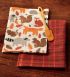 Foxy Fall Friends Dish Towel Set
