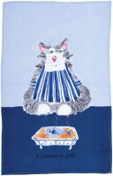 Licensed To Grill Linen Tea Towel Set