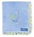 Dr Seussâ„¢ Oh the Places Blue Ruffle Trimmed Velour Baby Blankets