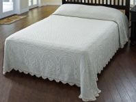 Hampton Roads Matelasse Collection Bedspread (HR BS Sizes: Twin 80 x 110 inches)
