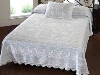 Tuscany Matelasse Collection Bedspread (ATS BS Sizes: Twin 80 x 110 inches)